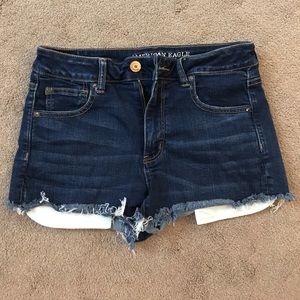 American Eagle Outfitters Hi-Rise Shortie shorts